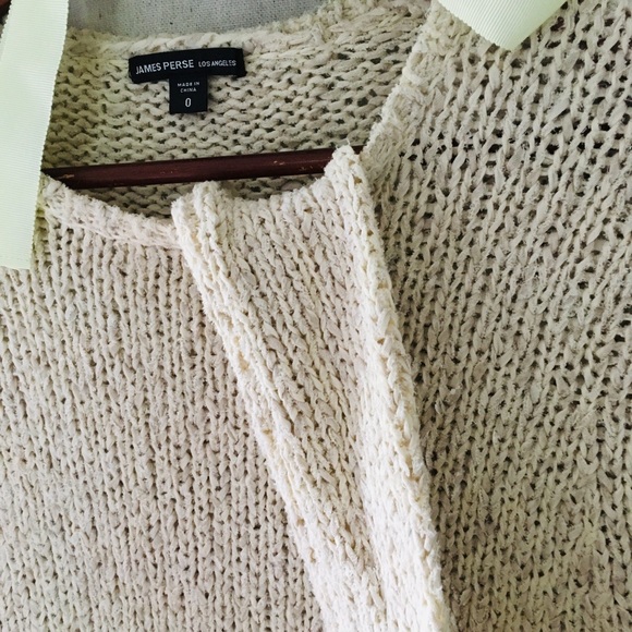 James Perse | Natural Lightweight Sweater NWOT - Picture 5 of 7